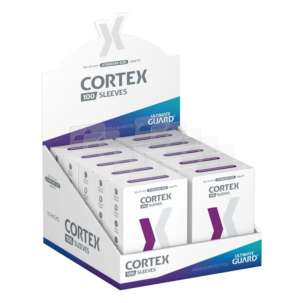 Ultimate Guard Cortex Sleeves Standard Size 66 x 91 mm (100 Sleeves) - Purple